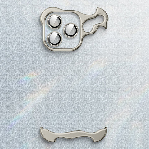 Luxury Minimilistic Case With Camera Ring for iPhone
