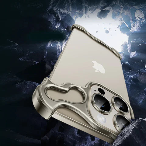 Luxury Minimilistic Case With Camera Ring for iPhone