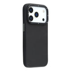 Protective Apple iPhone Back Cover - YOUNGKIT Matte Finish Leather Cover with Magsafe for iPhone 17 Pro (BLACK) - Style 2