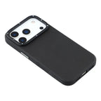 YOUNGKIT Matte Finish Leather Cover with Magsafe for iPhone 17 Pro Max / 18 Pro Max (BLACK)