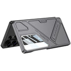 Samsung Galaxy S26 Ultra 5G GKK Mech Style Ultra-thin Folding PC Case with Camera Glass Protection Mobile Case by CoverMeUp - Style 7