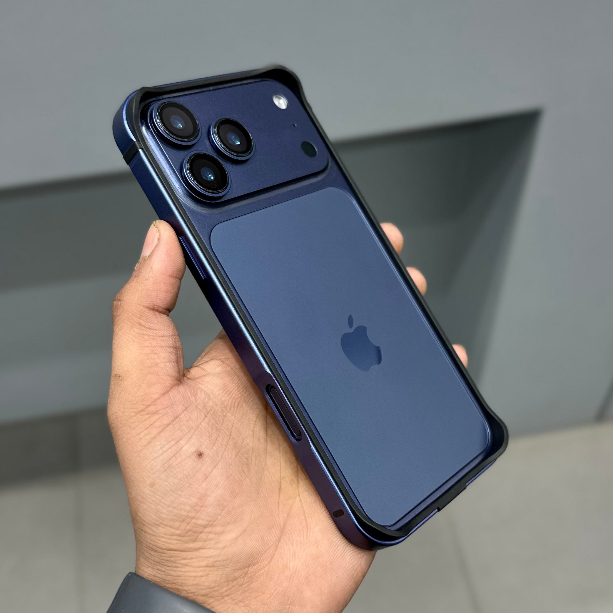 STORE BOX METAL BUMPER - BLUE ( No. 3019 )