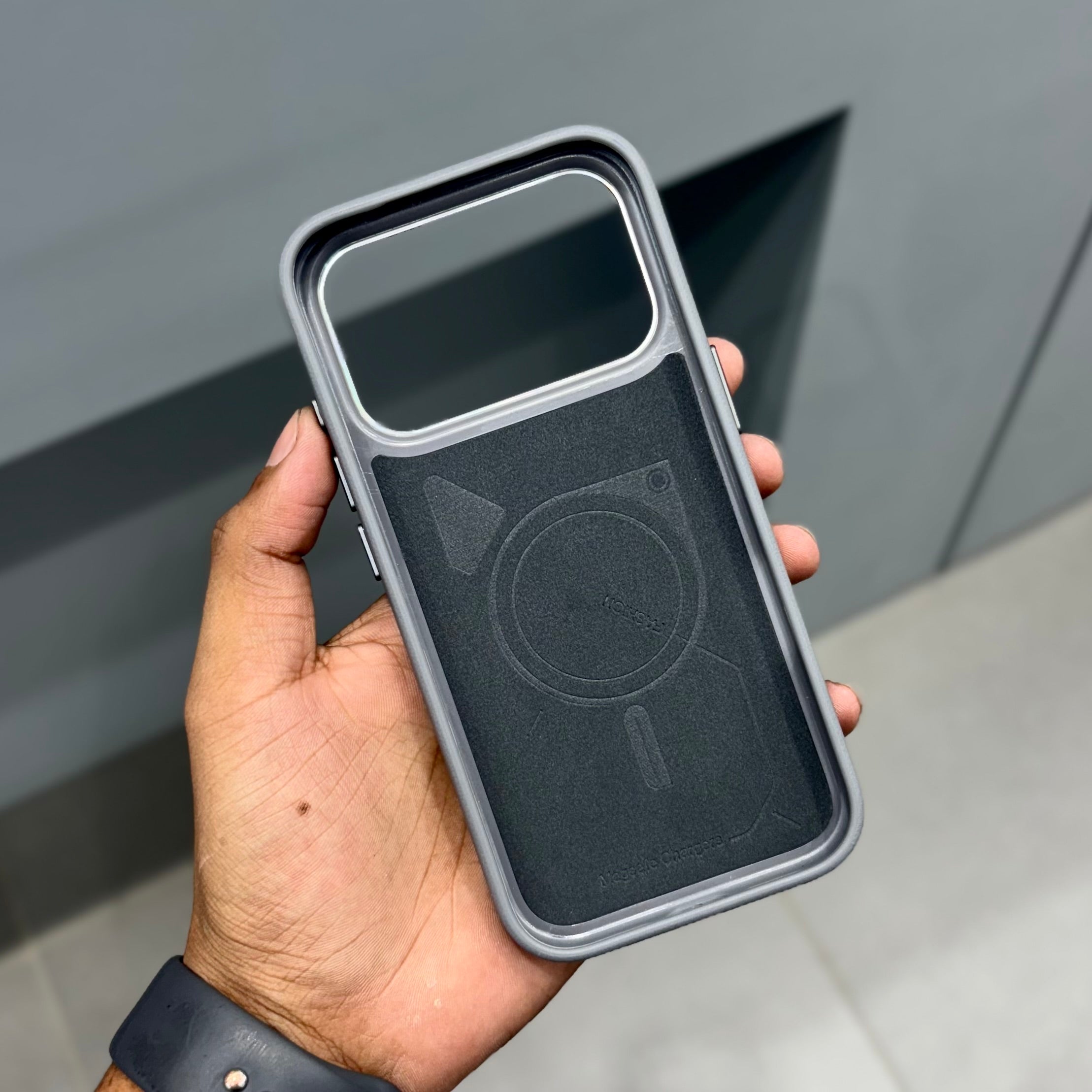 Ulu Case with Magsafe - Grey ( No. 2137 ) Mobile Case by CoverMeUp - Style 3