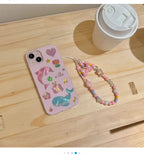 Protective Apple iPhone Back Cover - Sea World Fish Case with pendant Case for iPhone - Style 3