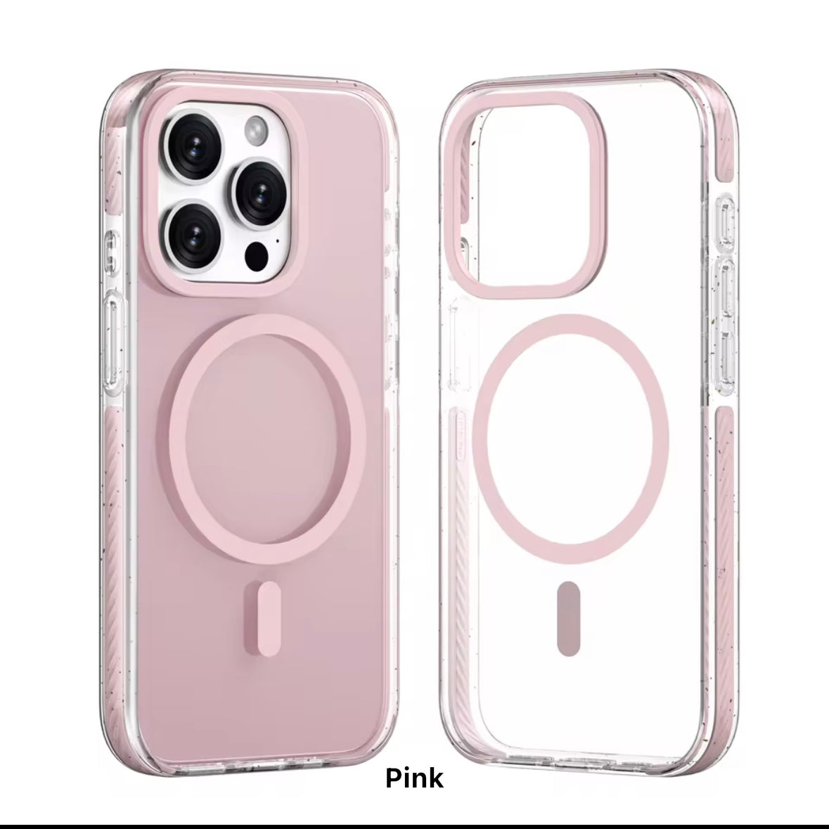 Protective Apple iPhone Back Cover - FrameClear MagSafe iPhone Case - Style 8
