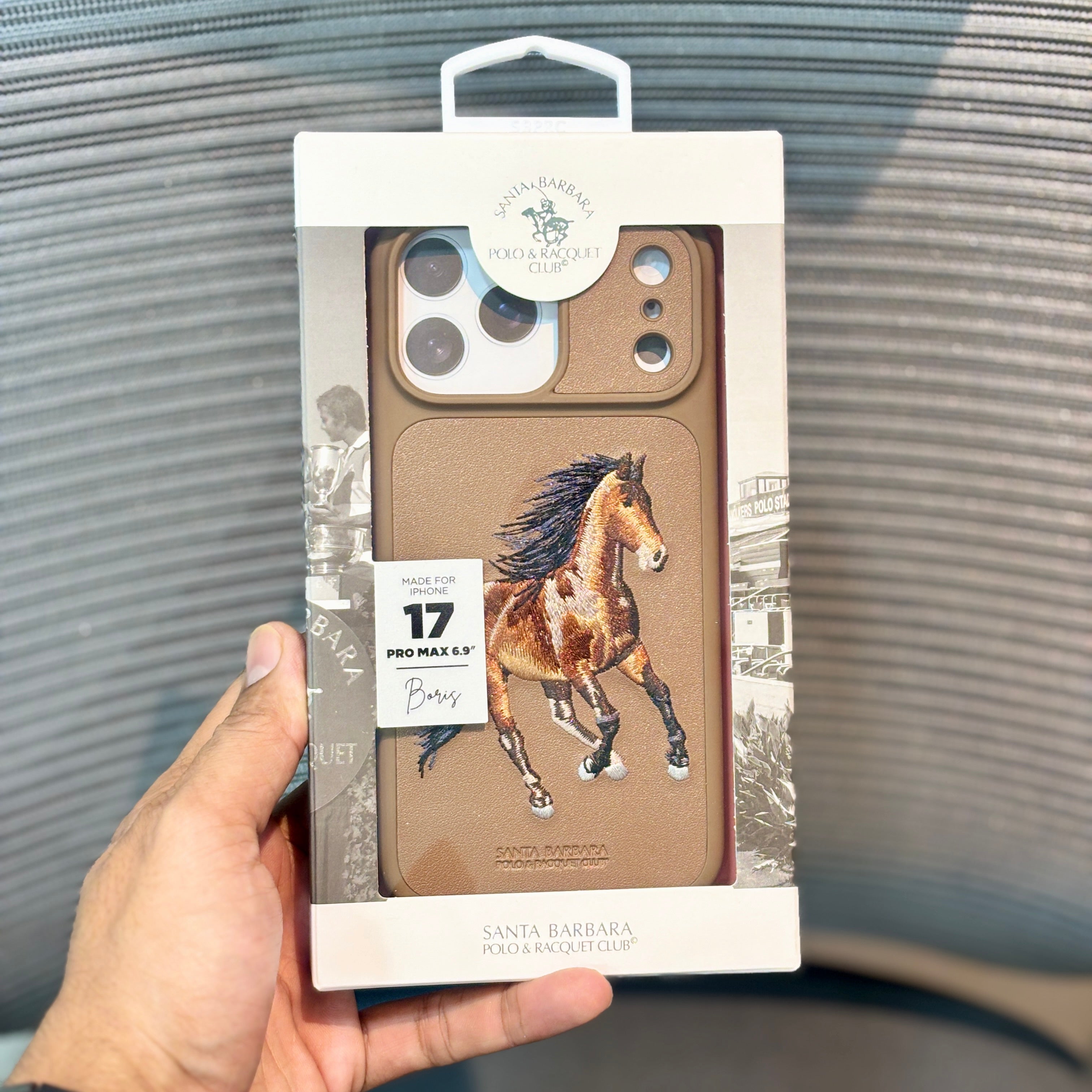 Aristo Polo Leather iPhone 17 Pro Max Case