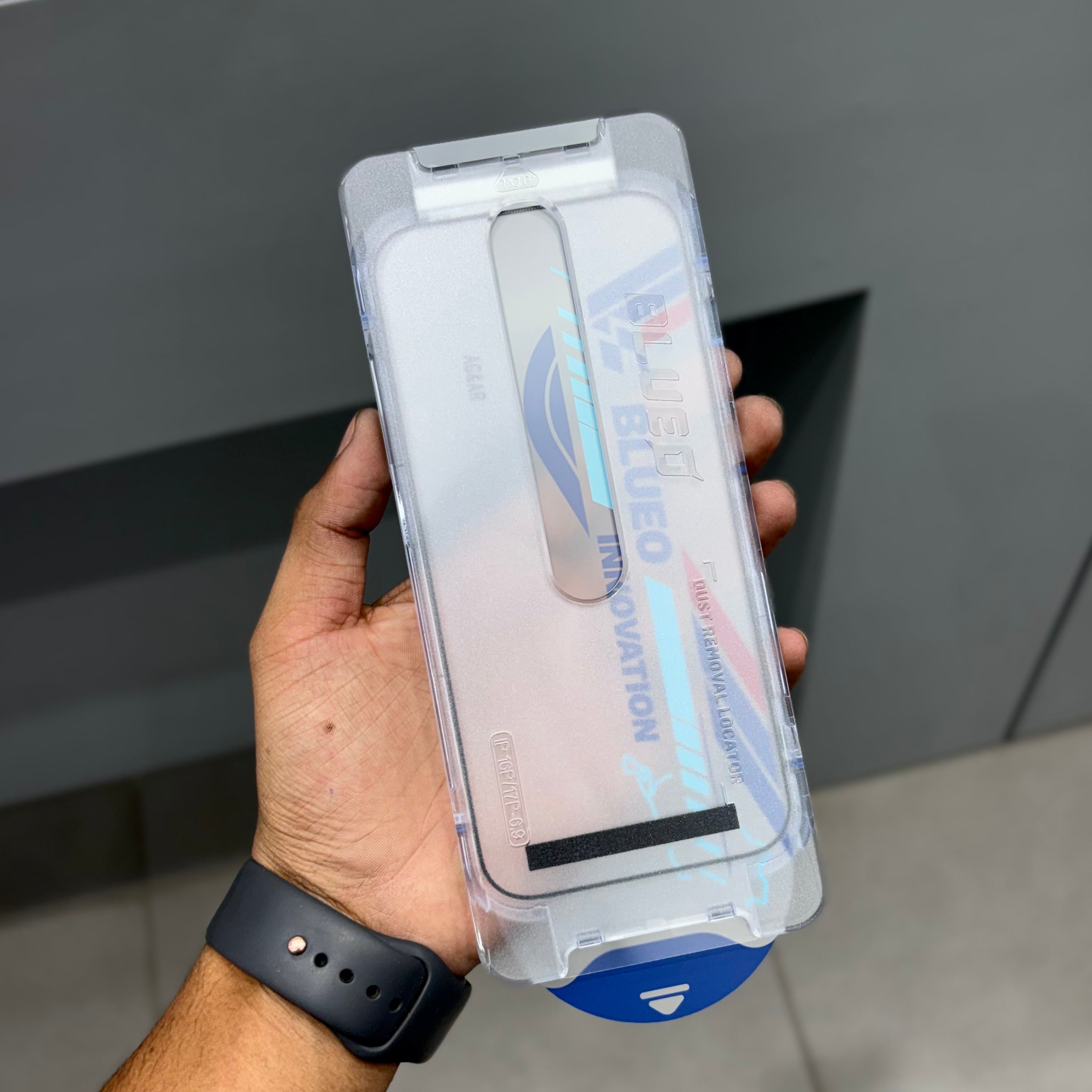 BLUEO AR AND AG MATT WITH APPLICATOR GLASS ( No. 2562 ) Mobile Case by CoverMeUp - Style 2