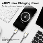 Aulumu M07 Light Carbon 240W Hi-Speed Charging & Data USB-C Cable