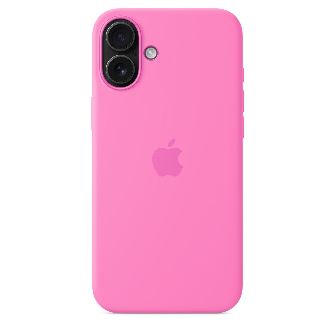 Logo Silicon Case for iPhone 16 (Peony)