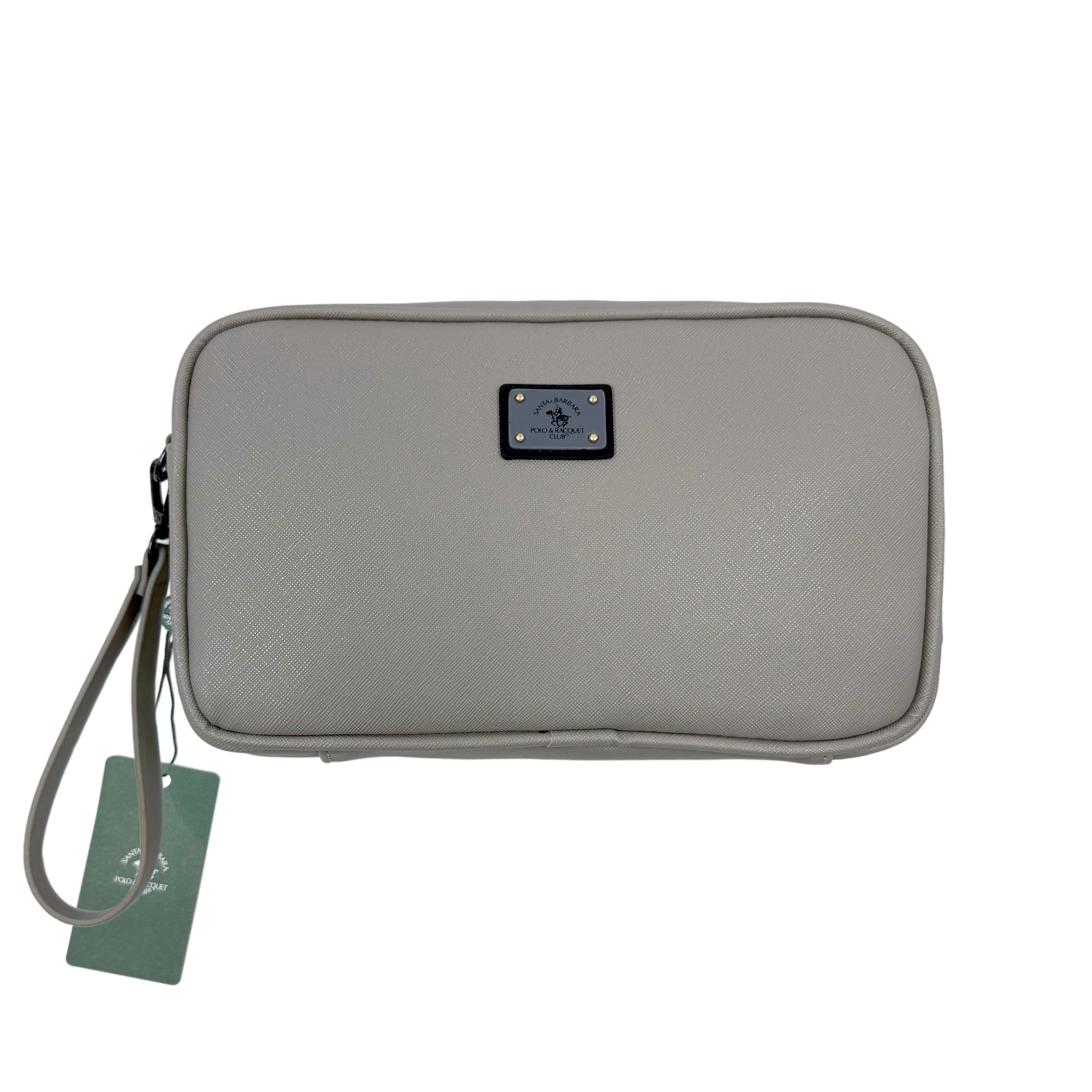 Santa Barbara Polo Adil FingerPrint Lock Bag (Grey)