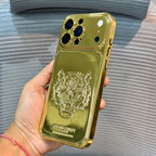 Protective Apple iPhone Back Cover - GoldLion Mirror iPhone 16 Series Case - Style 6