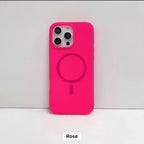 Protective Apple iPhone Back Cover - Silque MagSafe Silicone iPhone Case - Style 9
