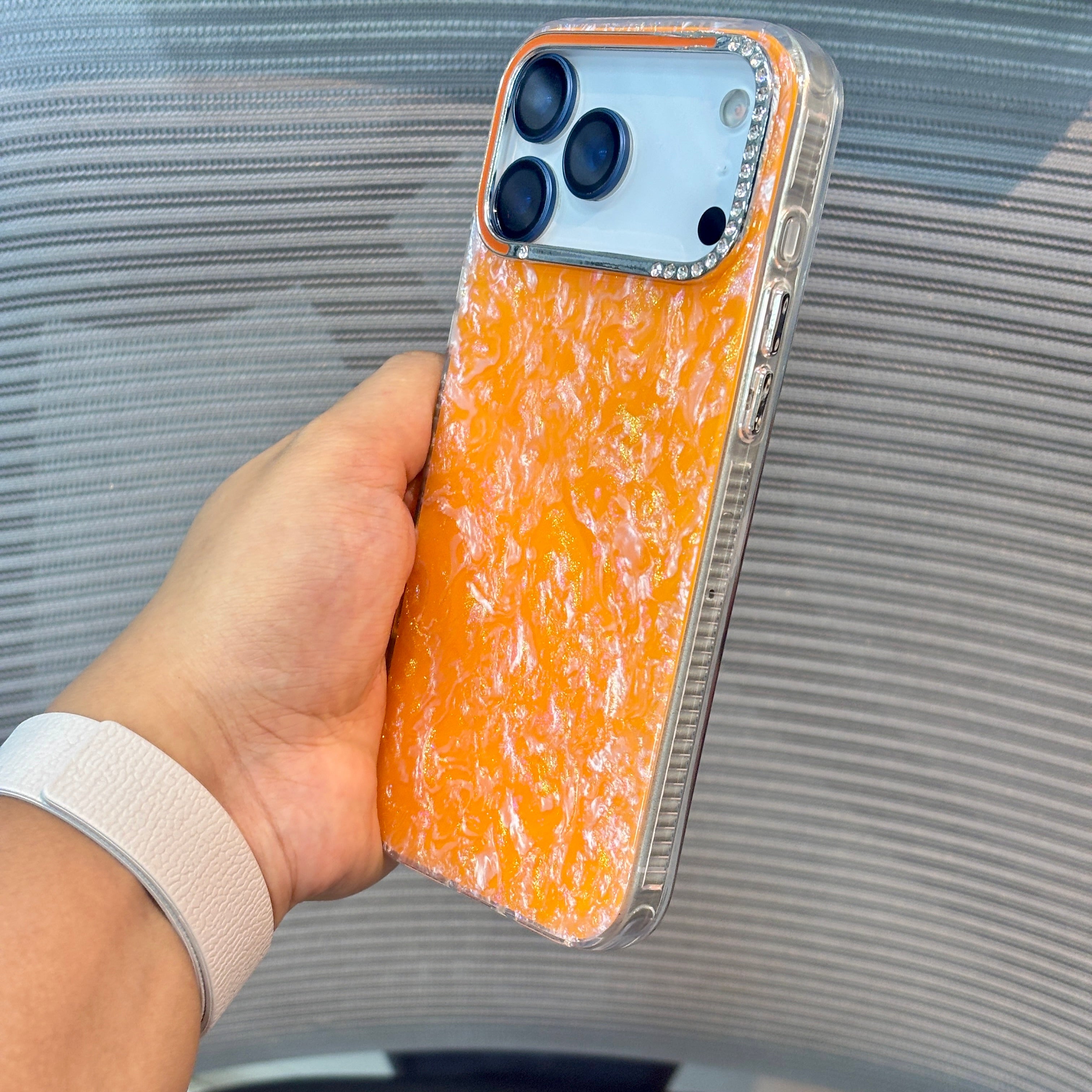 MarbleMuse Glitter iPhone 17 Series Case