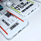 Protective Apple iPhone Back Cover - VoyageTag Slim Print iPhone Case - Style 8