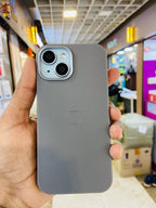 Protective Apple iPhone Back Cover - Leather Slim Case with Metal Ring Protection Case for iPhone - Style 4
