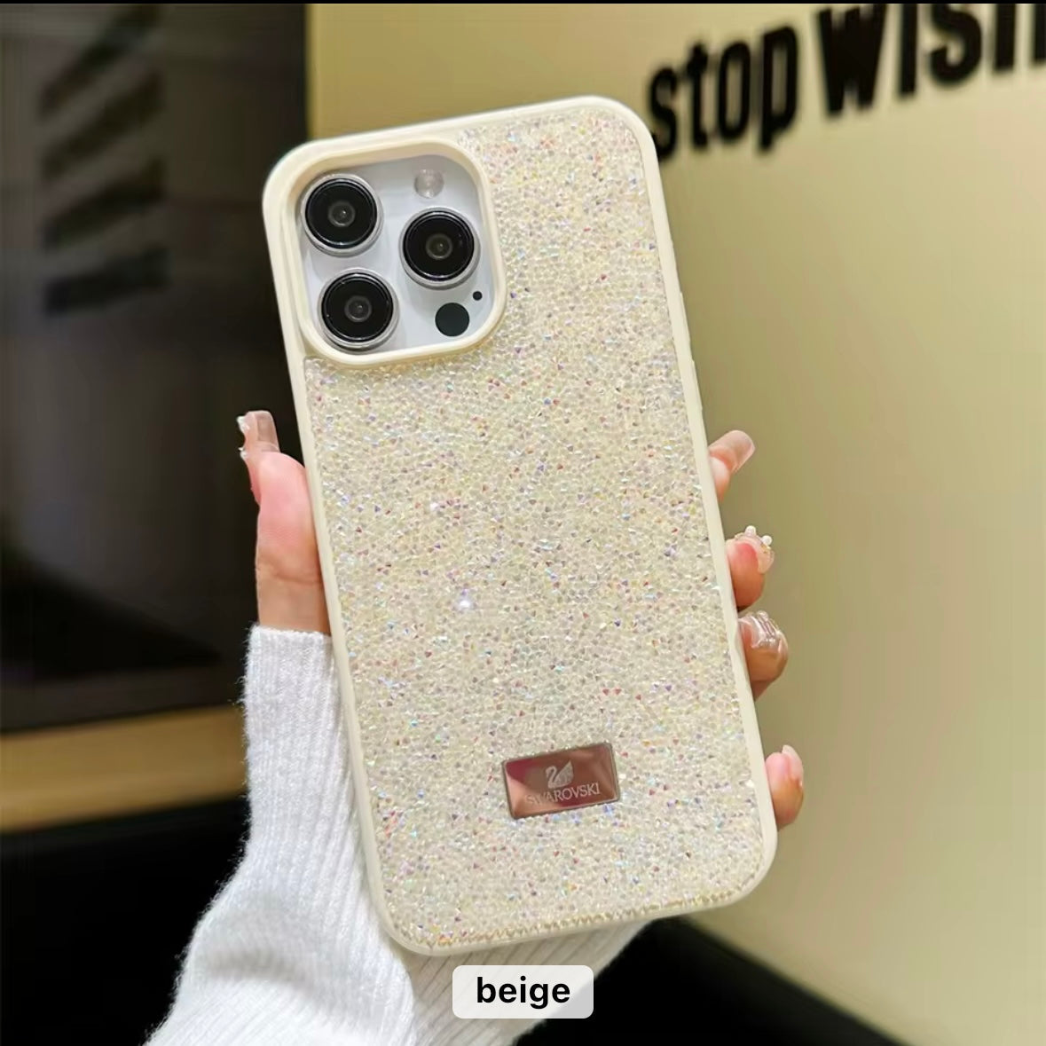 Protective Apple iPhone Back Cover - GlamAura Bling iPhone Case - Style 5