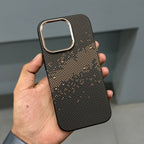 LUXO MAGSAFE CASE - BROWN STARS ( No. 3580 )