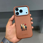 SANTA BARBARA JUSTIN CASE WITH MAGSAFE- BROWN ( No. 2240 )