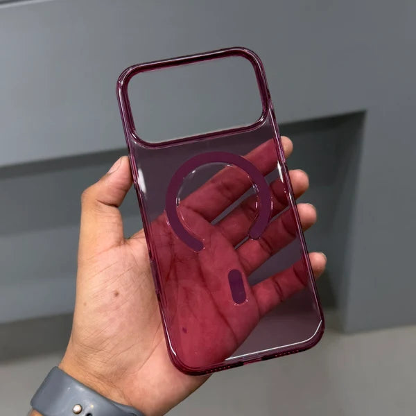 CMAQ PRISM PRO MAGSAFE CASE - WINE RED FOR IPHONE