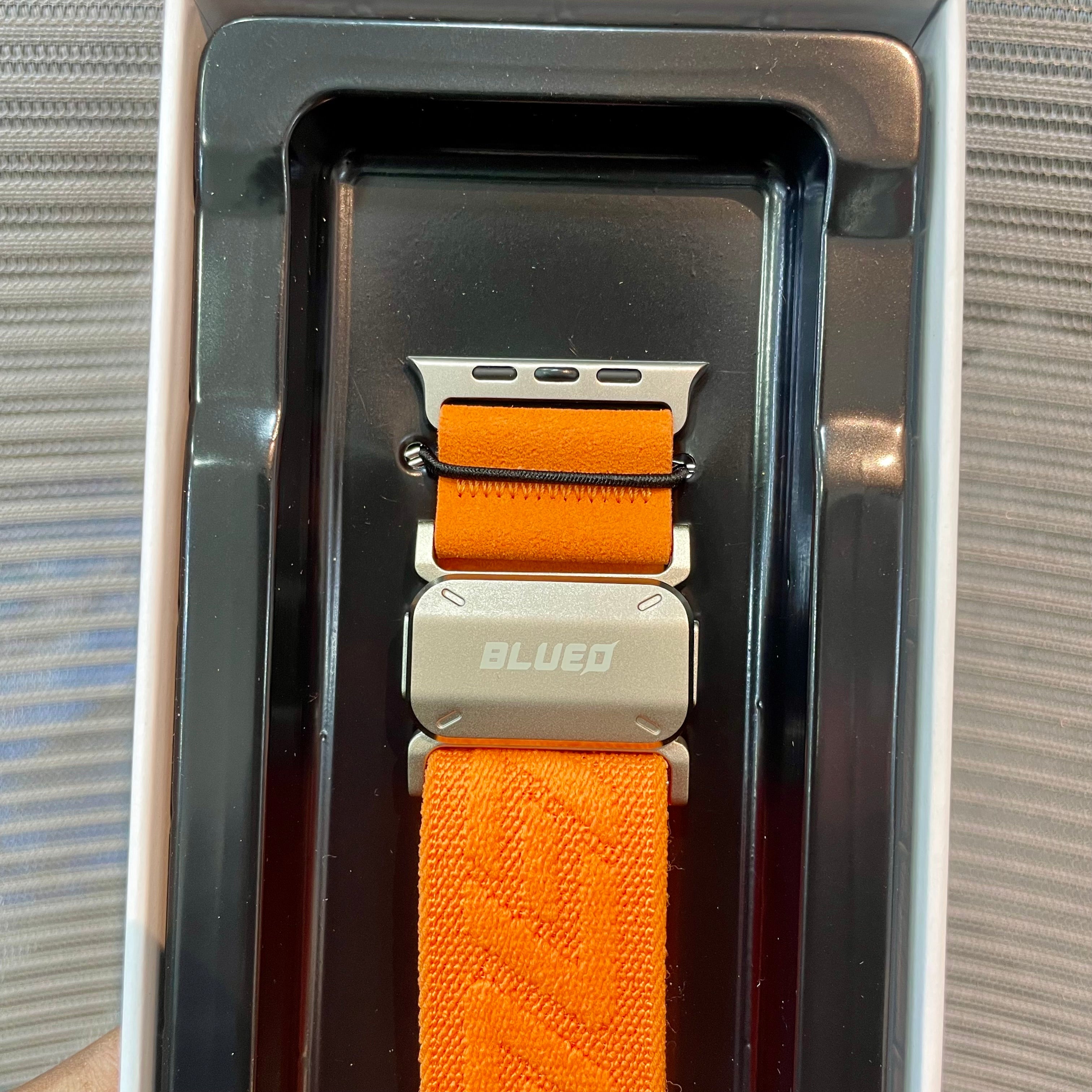 Woven Nylon Lock Watch Band