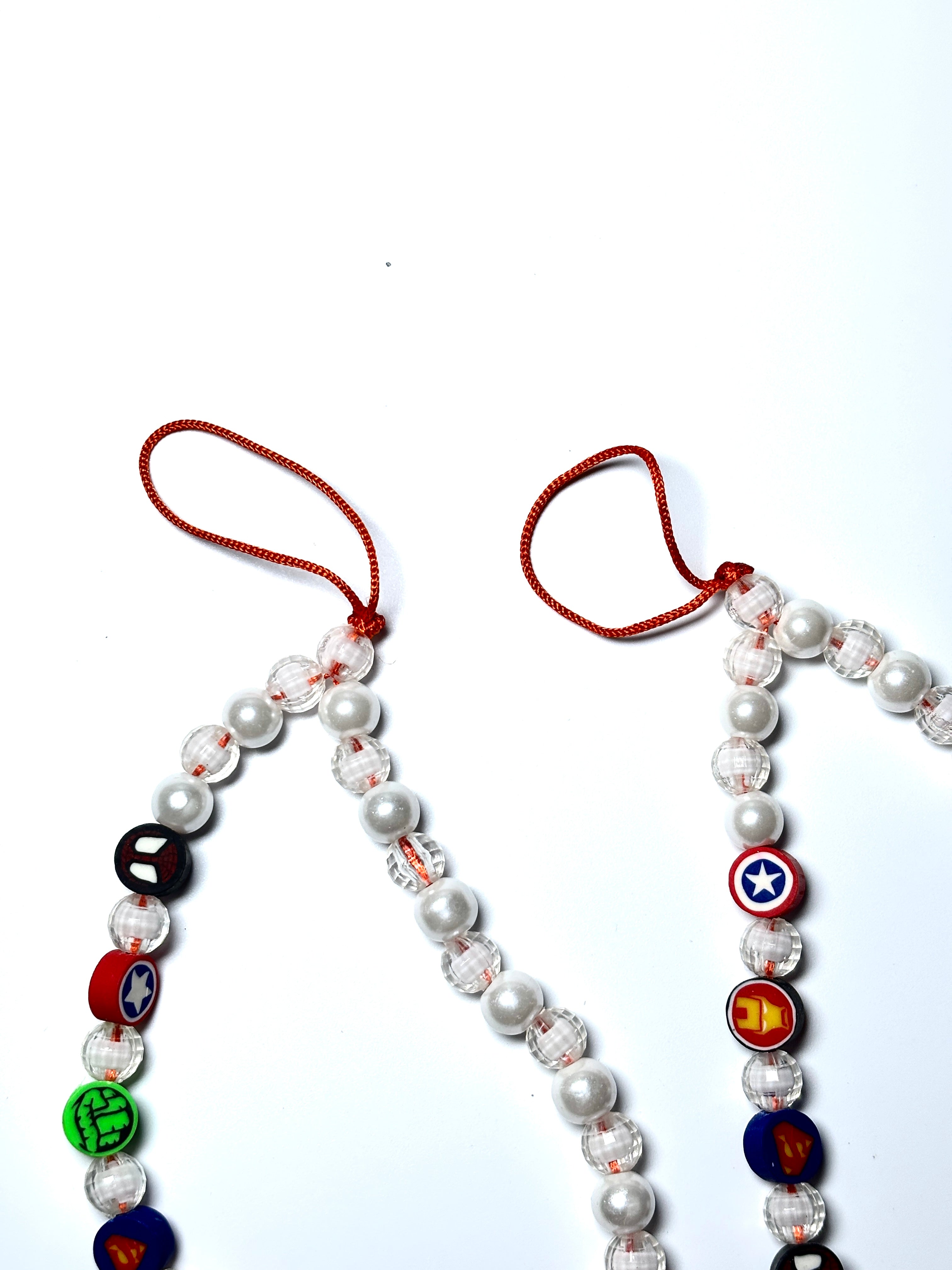 Superhero Phone Charm Strap Mobile Case by CoverMeUp - Style 4