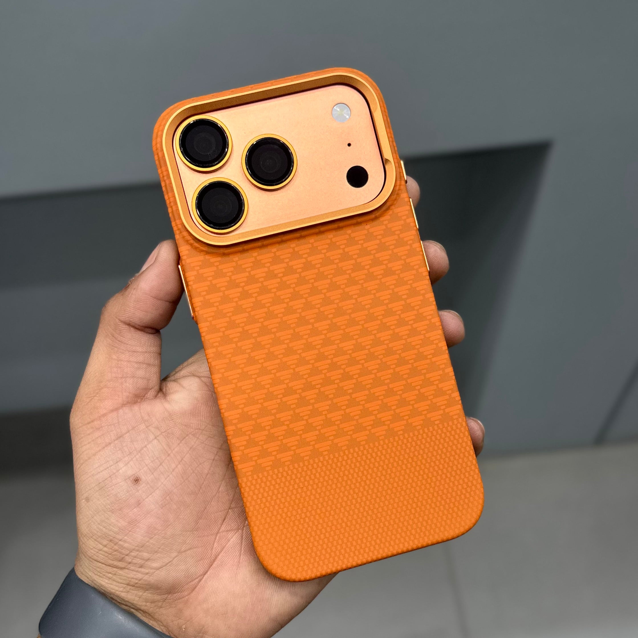 PINKSUN CARBON CASE - ORANGE 0.2 ( No. 3130 )
