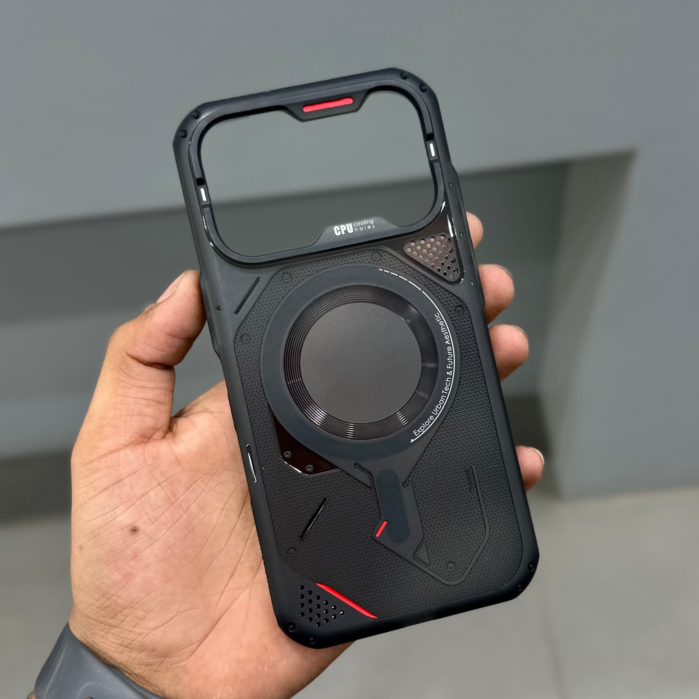 AULUMU RUGGED OUTDOOR CASE - BLACK ( No. 3502 )