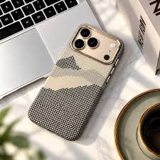 Luxo Carbon White Mountain Series Magsafe Case