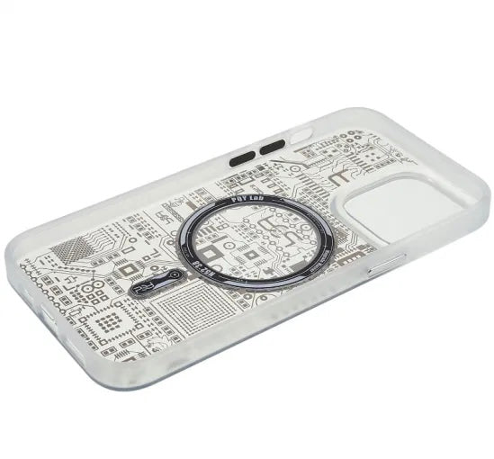 PQY GEEK SERIES CIRCUIT BOARD STYLE CASE FOR IPHONE 14