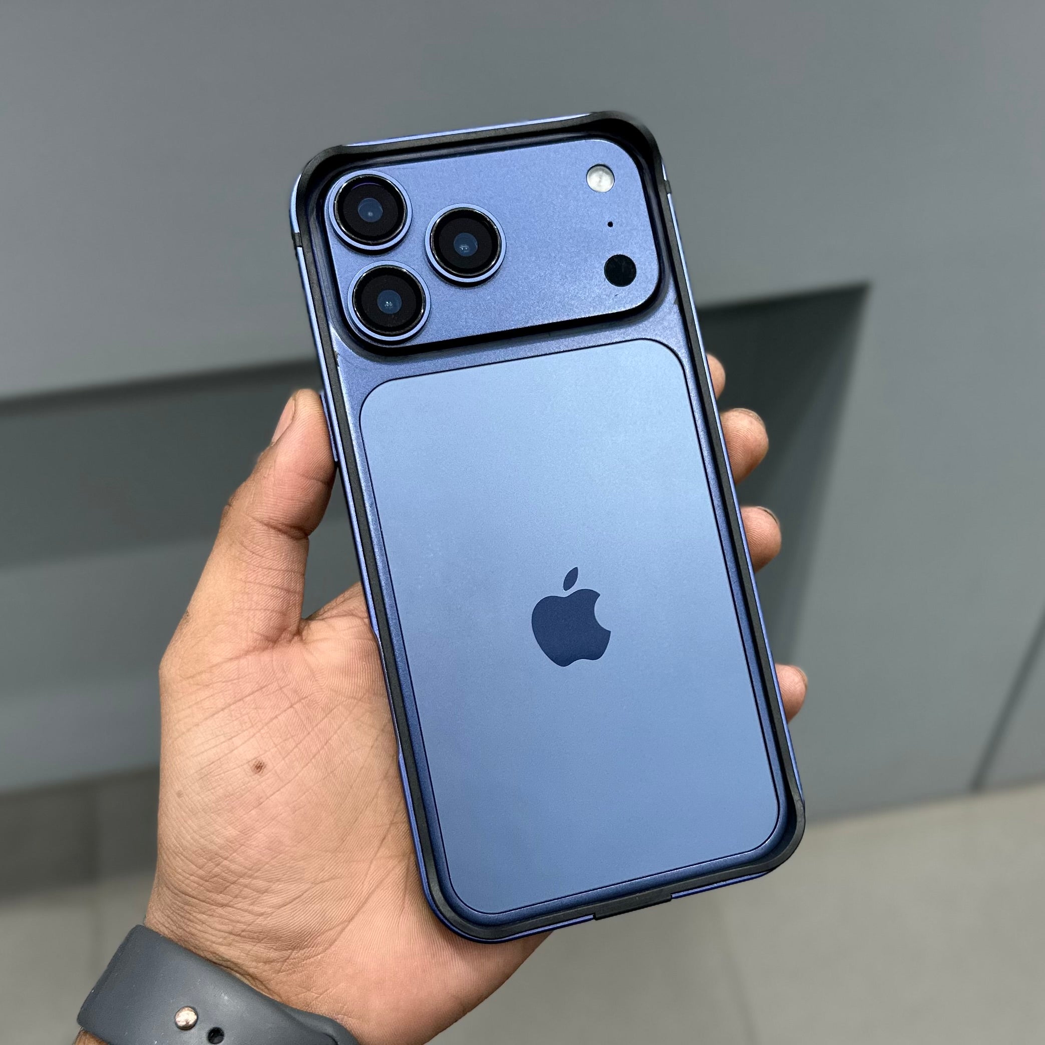 STORE BOX METAL BUMPER - BLUE ( No. 3019 )