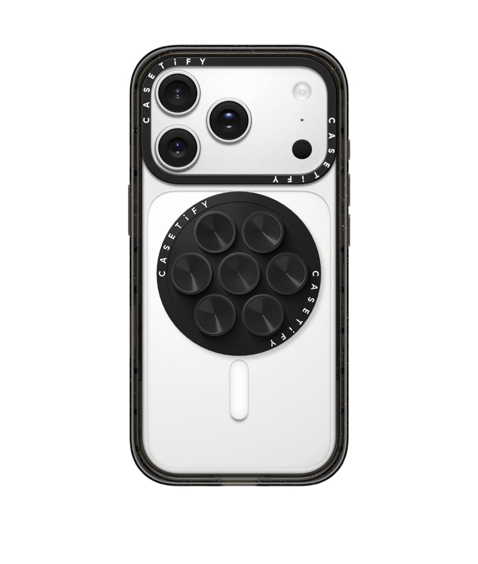 Snappy Sticky MagSafe Grip Stand Pop Socket (Black)