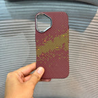 Protective Apple iPhone Back Cover - Carbonique MagSafe iPhone 16 Pro Max Case - Style 6