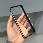 NY METAL BUMPER - BROWN ( No. 3037 ) Mobile Case by CoverMeUp