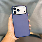 Protective Apple iPhone Back Cover - NobleSheath Leather iPhone 17 Case - Style 4