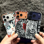 Luxo Carbon Texture Animal Series Magsafe