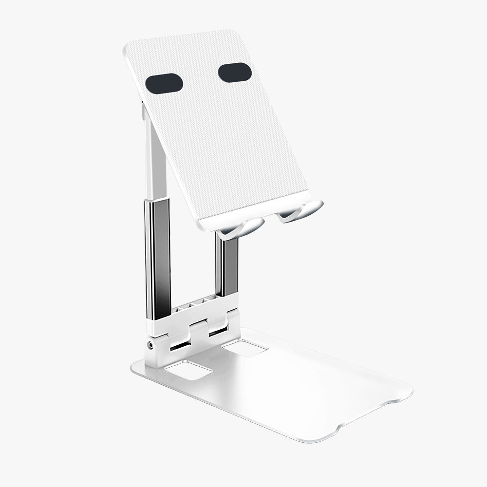 GRIPP Trivot iPad/Mobile Universal Stand (Aluminium) - White