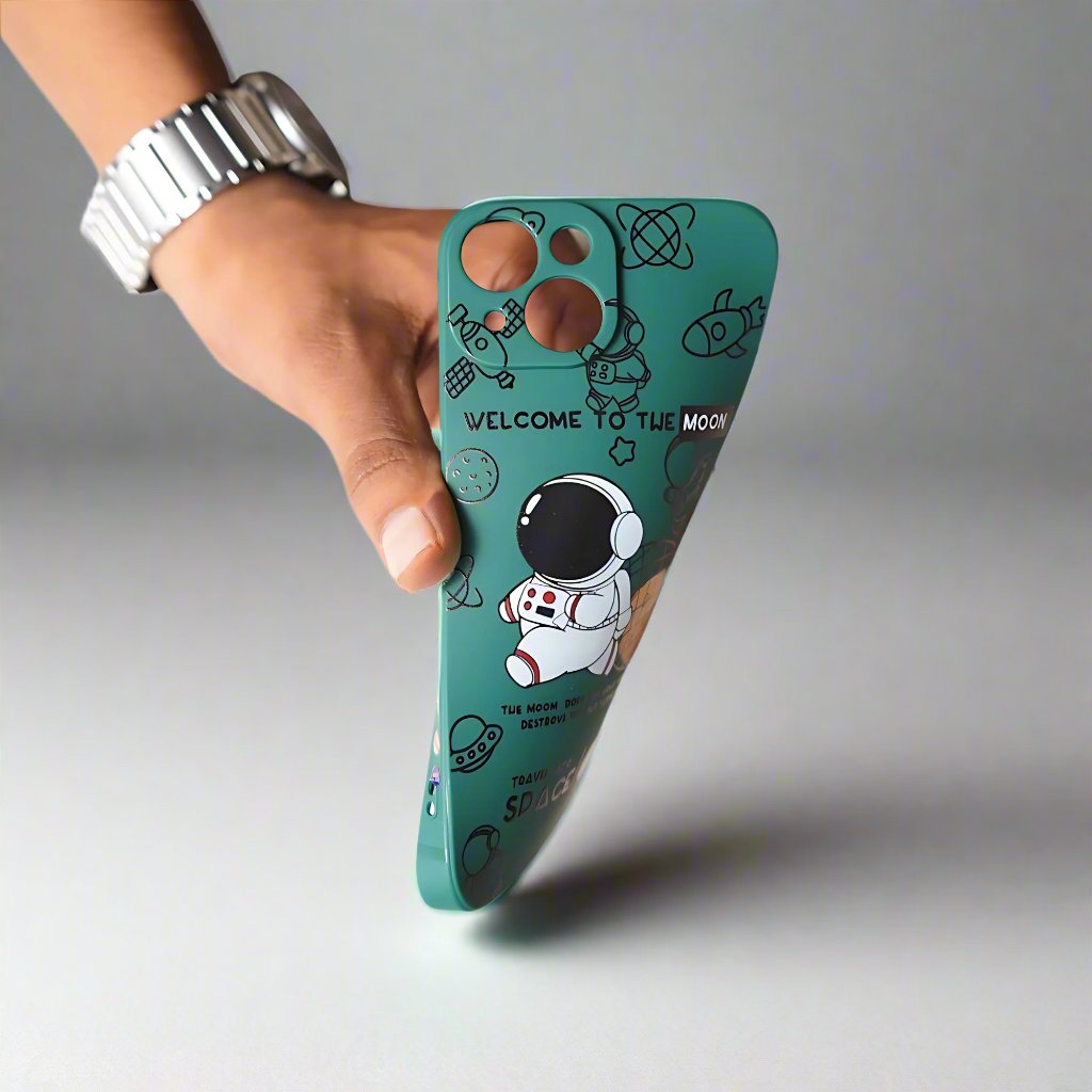 Space X : Astro Green Mobile Case by CoverMeUp - Style 5