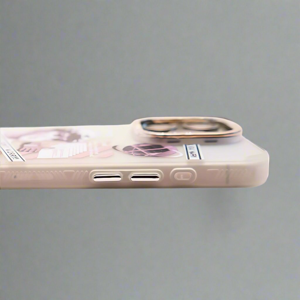 GlitchSoul: Clear Pearl Mobile Case by CoverMeUp - Style 5