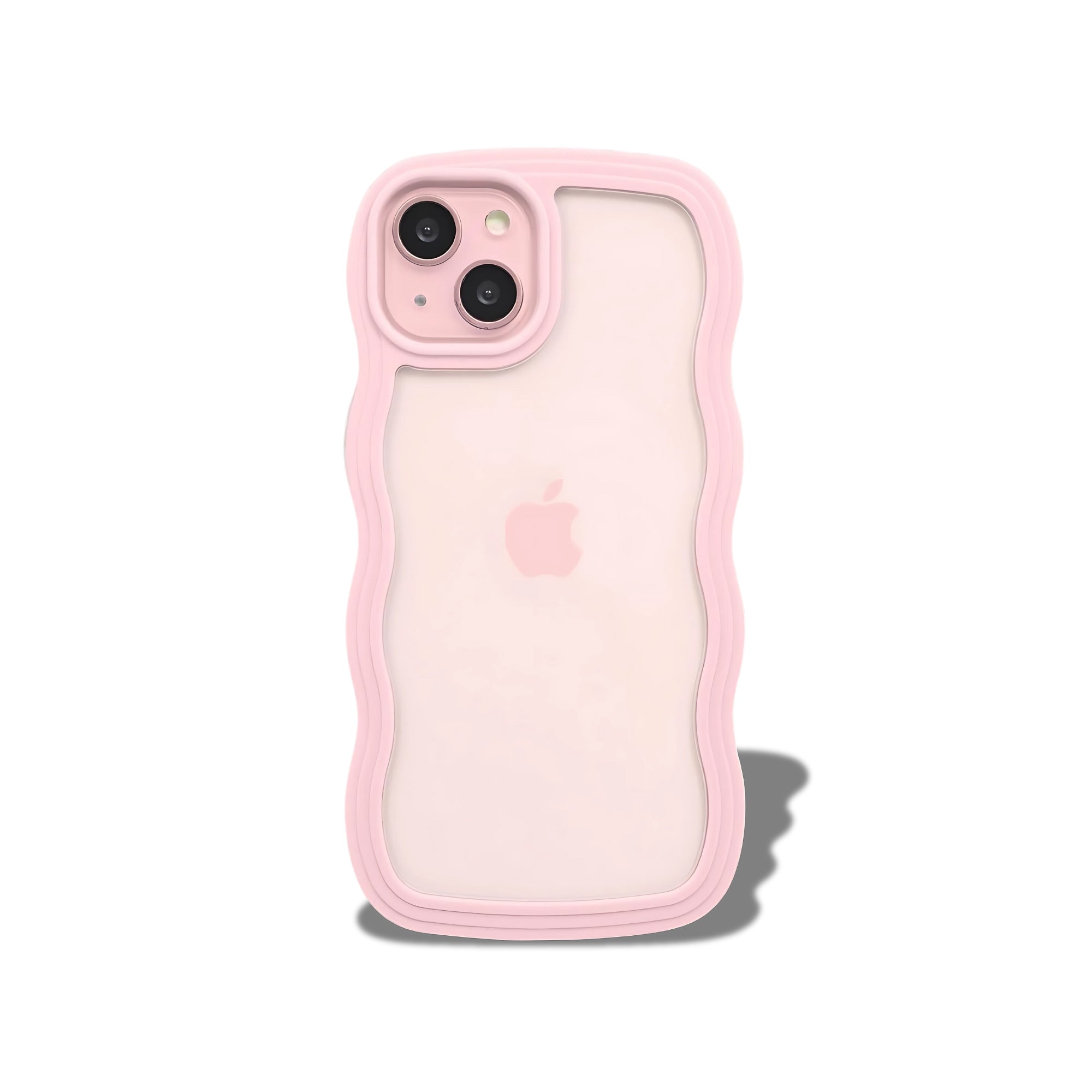 Minimals : Curvy Pink Mobile Case by CoverMeUp - Style 6