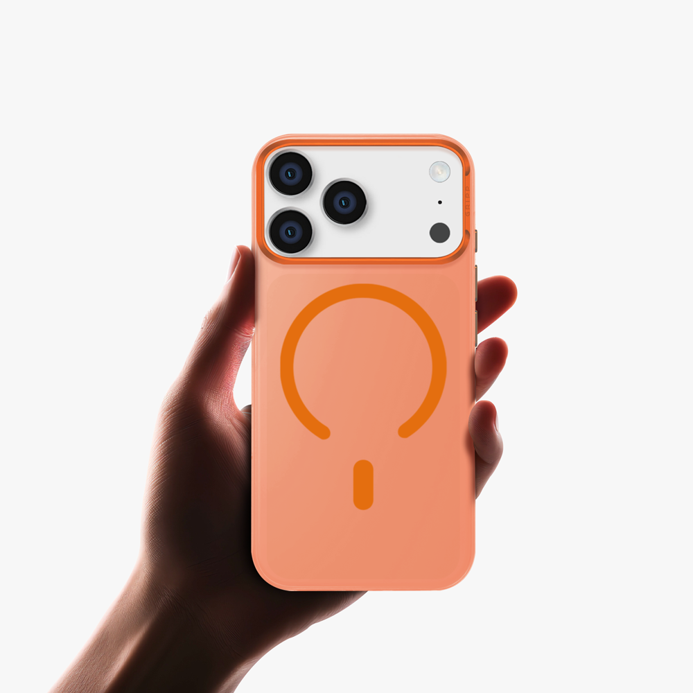 GRIPP Glam Ultra-Slim Apple iPhone 17 Pro Max MagSafe Case - Orange