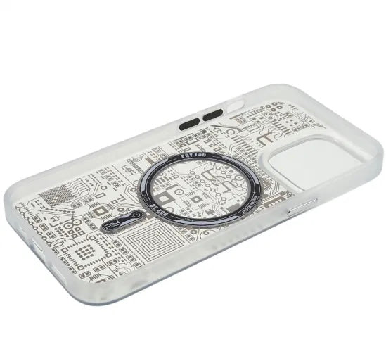 PQY GEEK SERIES CIRCUIT BOARD STYLE CASE FOR IPHONE 14
