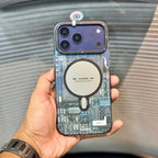 Protective Apple iPhone Back Cover - Blue TechSeries MagSafe iPhone 17 Pro Case