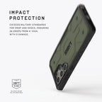 Samsung Galaxy S24 Ultra Pathfinder Series Ragged Armor Protective MagSafe Case - Green Mobile Case by CoverMeUp - Style 7