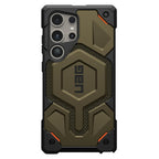Samsung Galaxy S25 Ultra Monarch Pro Kevlar Protective Ruged Armor MagSafe Case - Gold Mobile Case by CoverMeUp