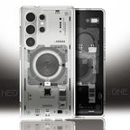 Samsung Galaxy S24 Ultra Zero One Machine Shockproof Case with Magsafe - Matte Clear Mobile Case by CoverMeUp