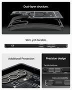 Samsung Galaxy S25 Ultra Zero One Machine Hybrid Shockproof Case with Magsafe - Black Mobile Case by CoverMeUp - Style 3