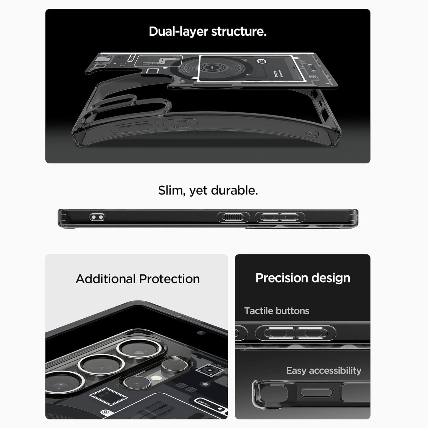 Samsung Galaxy S26 Ultra Zero One Machine Shockproof Case with Magsafe - Black Mobile Case by CoverMeUp - Style 6