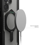 Samsung Galaxy S24 Ultra Plasma XTE Ruged Armor Case with MagSafe & Metal Kickstand - Ice Mobile Case by CoverMeUp - Style 4