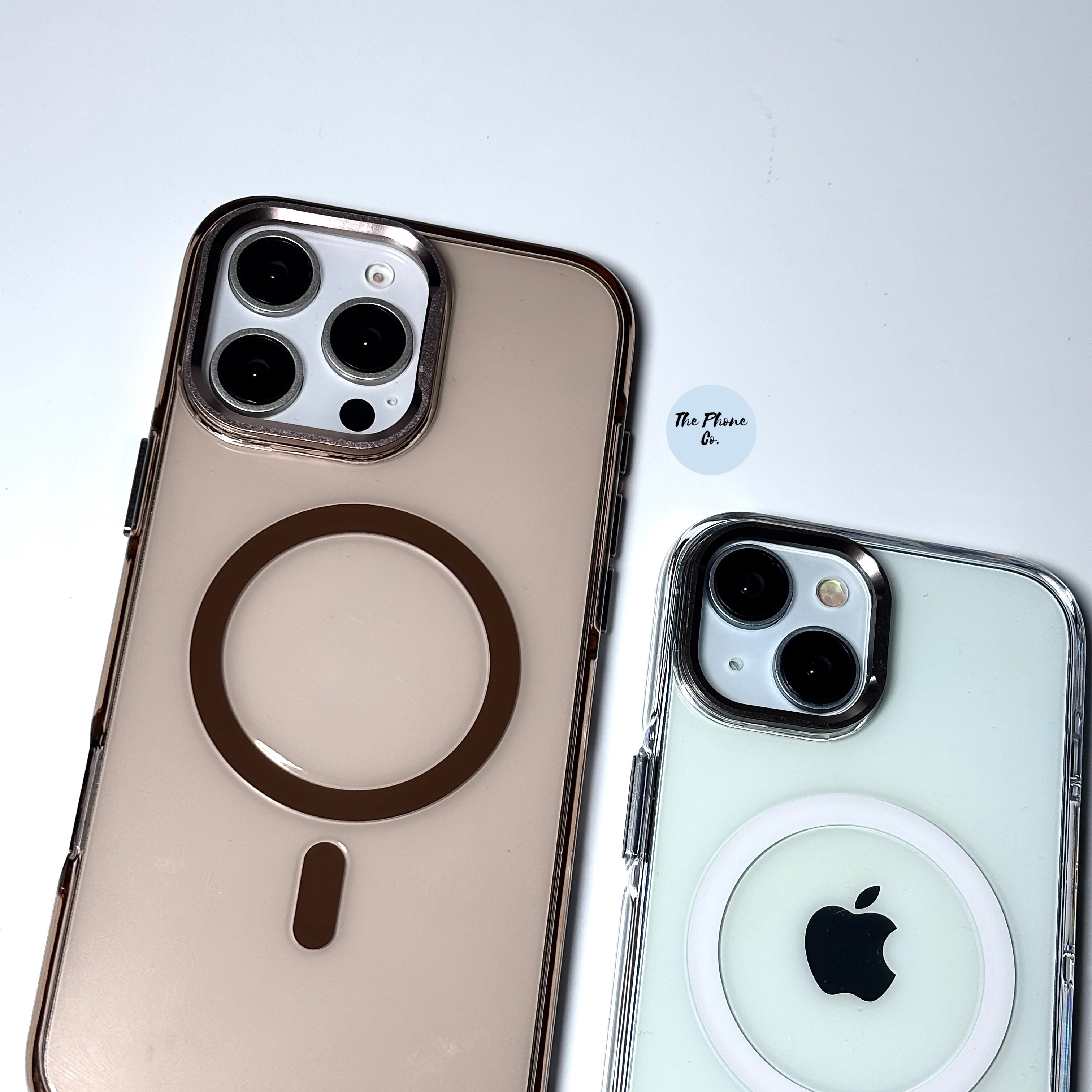 Protective Apple iPhone Back Cover - MagSafe Anti-Yellow iPhone Case - Style 4