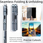 Samsung Galaxy Z Fold7 Cristal Clear Transparent Case with S Pen - Clear